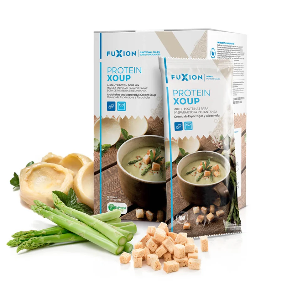 Protein Xoup - Espárragos y Alcachofa — 7 sticks x 25 g